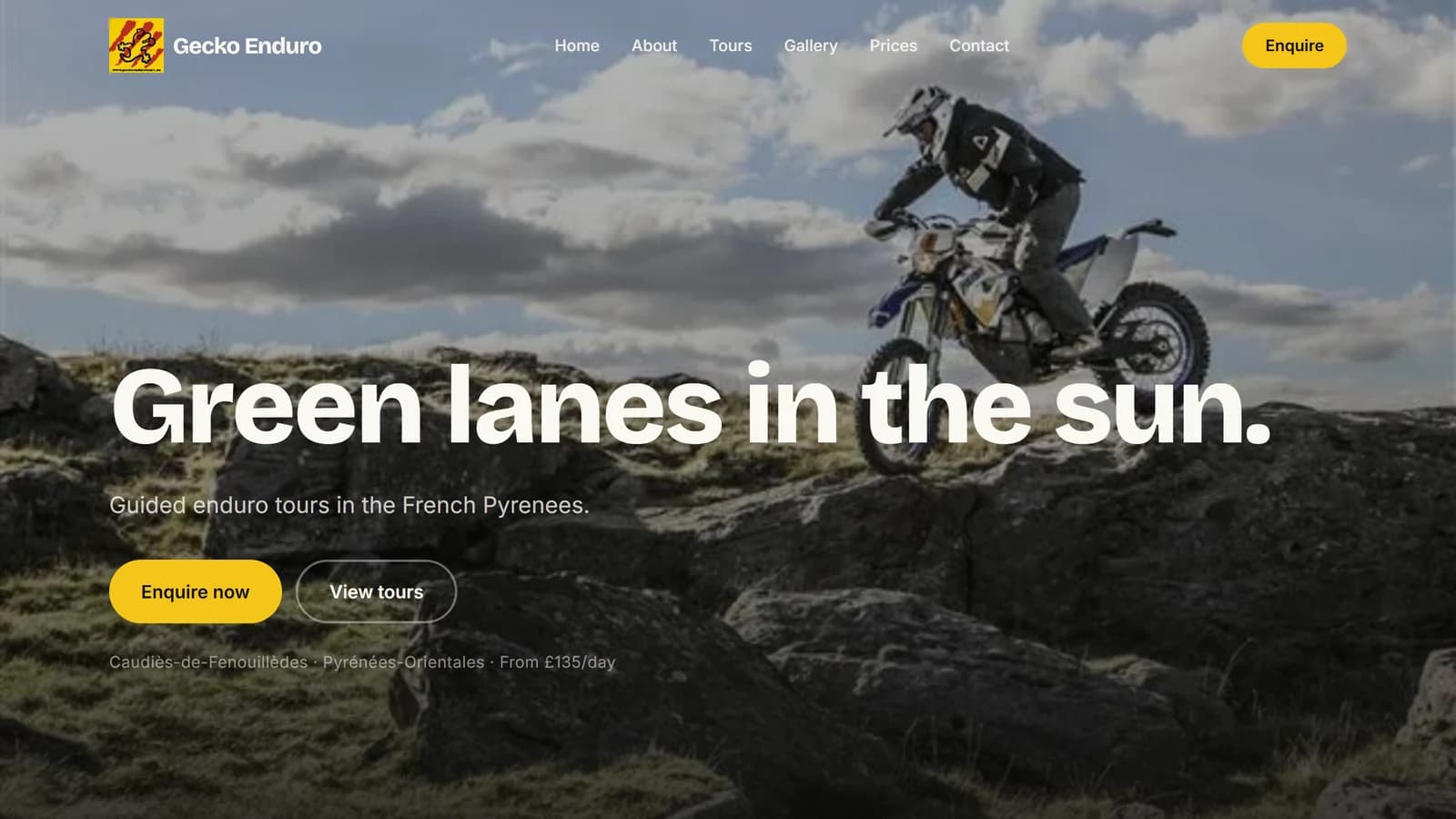 Gecko Enduro Tours