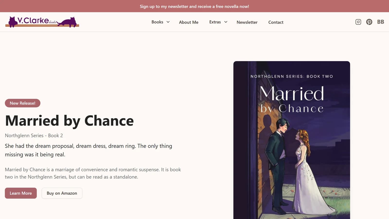 V Clarke Books